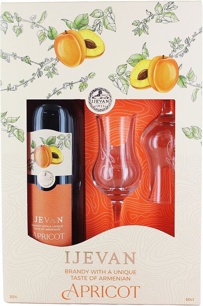 Apricot brandy "Ijevan" 0.5l