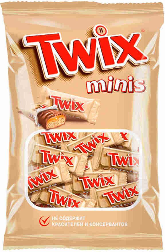 Շոկոլադե բատոն «Twix Minis» 184գ