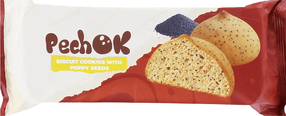 Cookies with poppy seeds "Pechok" 135g 