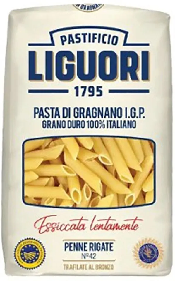 Pasta "Liguori Penne Rigate N42" 500g

