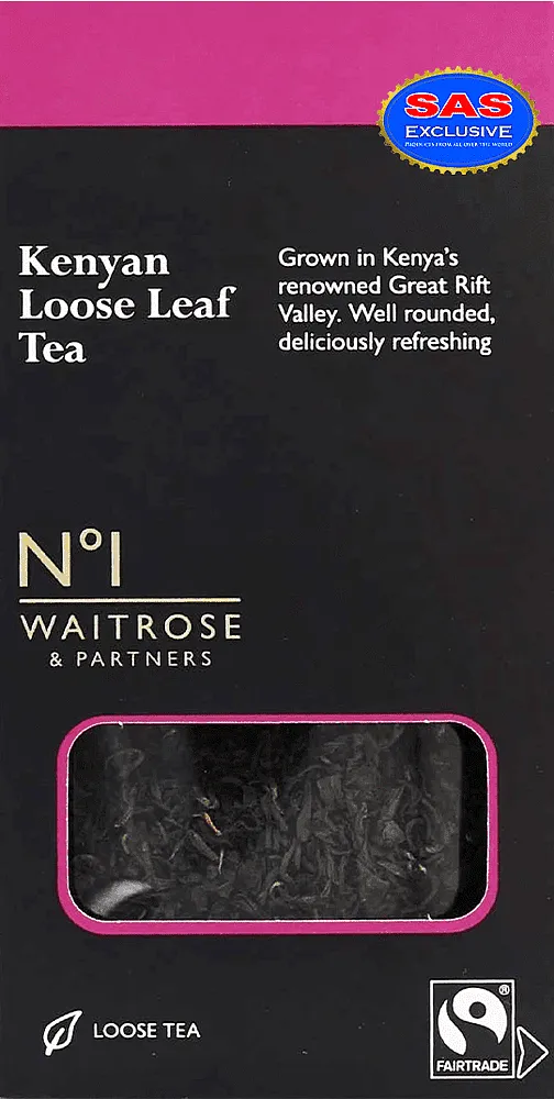 Թեյ քենիական «Waitrose & Partners Kenyan Loose Leaf» 125գ
