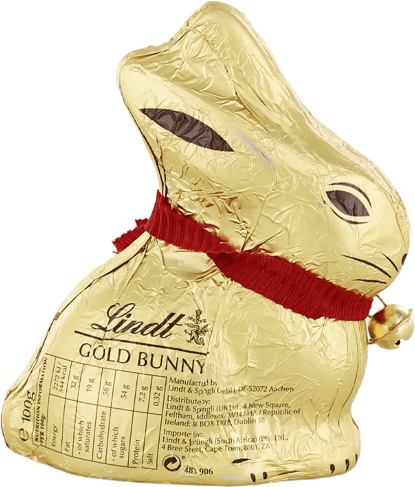 Շոկոլադե կոնֆետ «Lindt Gold Bunny» 100գ
