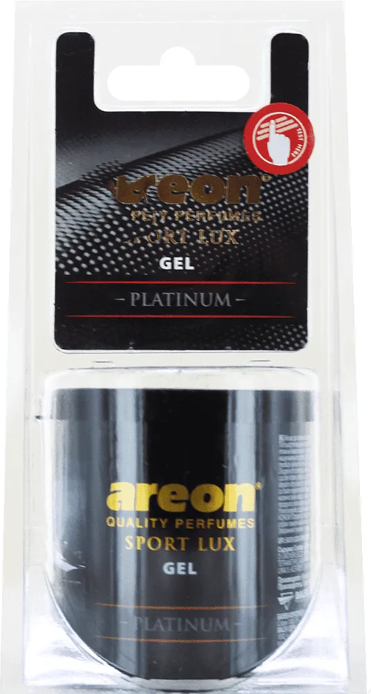 Car perfume "Areon Gel Platinum" 80g
