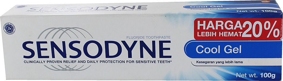 Toothpaste "Sensodyne Cool Gel"100g