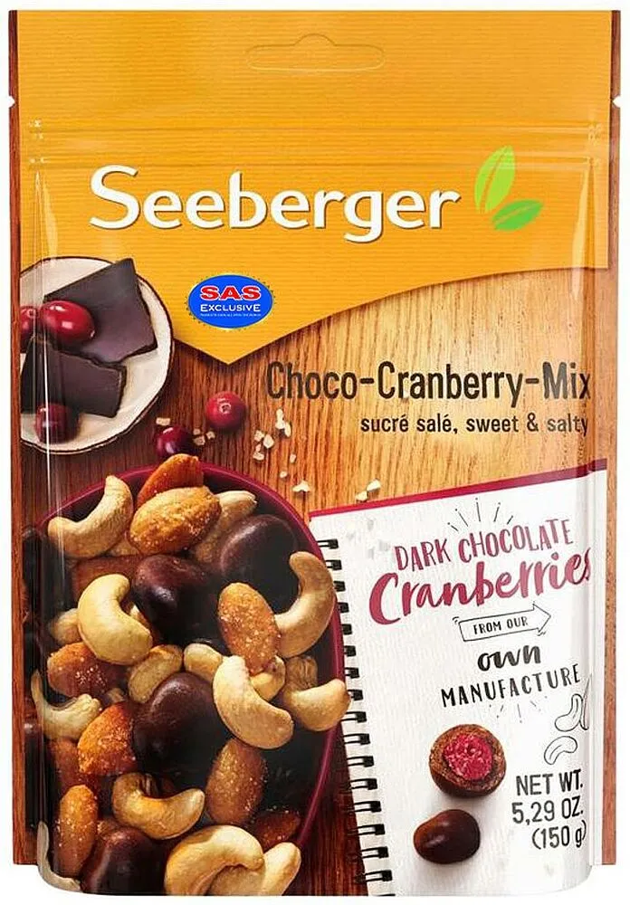 Roasted salty nut mix "Seeberger Mix" 150g