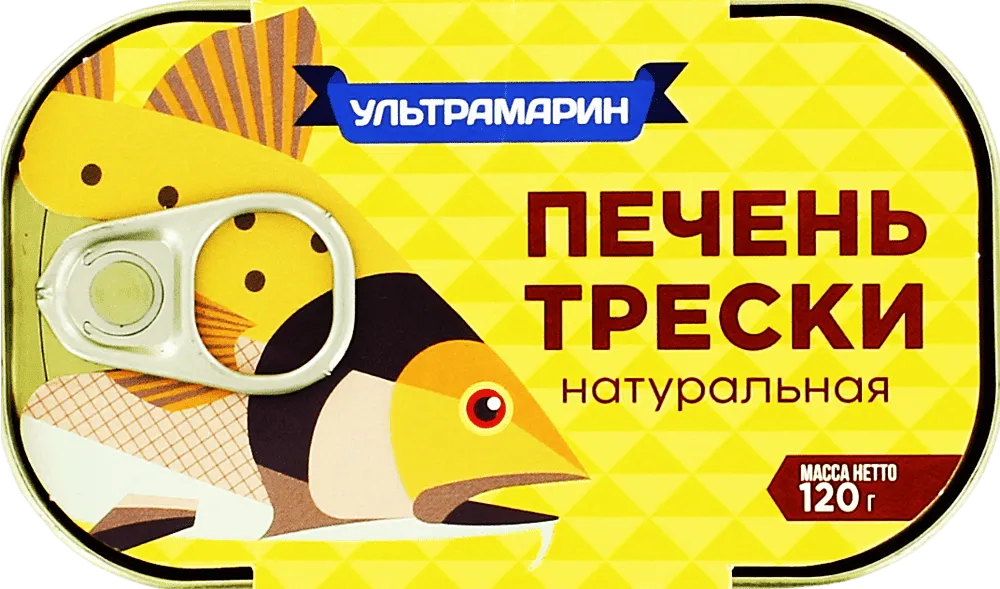 Լյարդ ձողաձկան «Ультрамарин» 120գ
