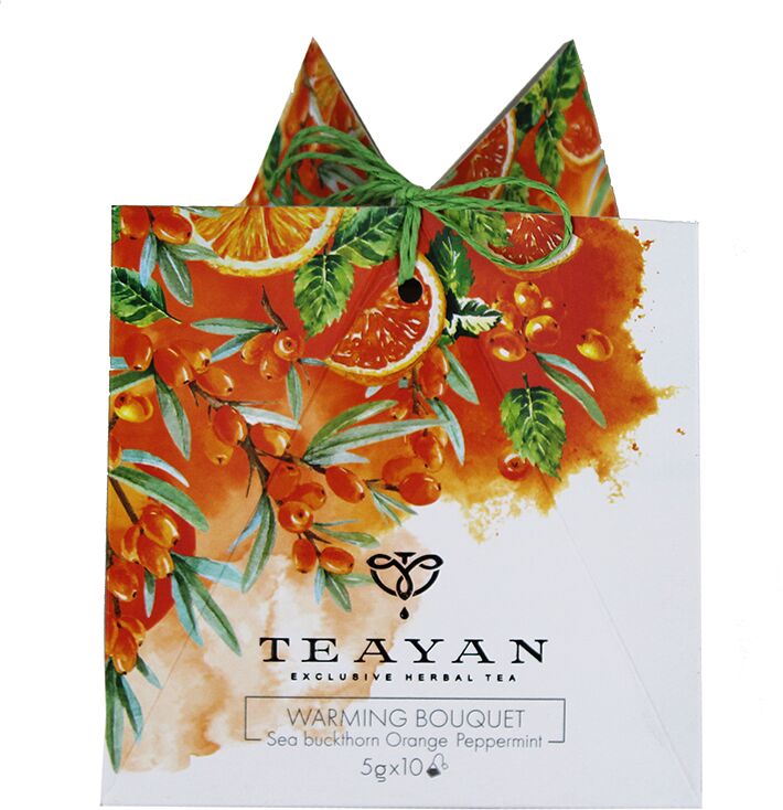 Sea buckthorn, orange & mint tea "TeaYan" 5*10g