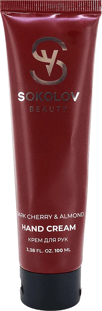 Ձեռքերի կրեմ «Sokolov Beauty Dark Cherry & Almond» 100մլ
