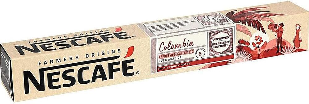 Coffee capsules "Nescafé Farmers Origins Colombia" 10х53g
