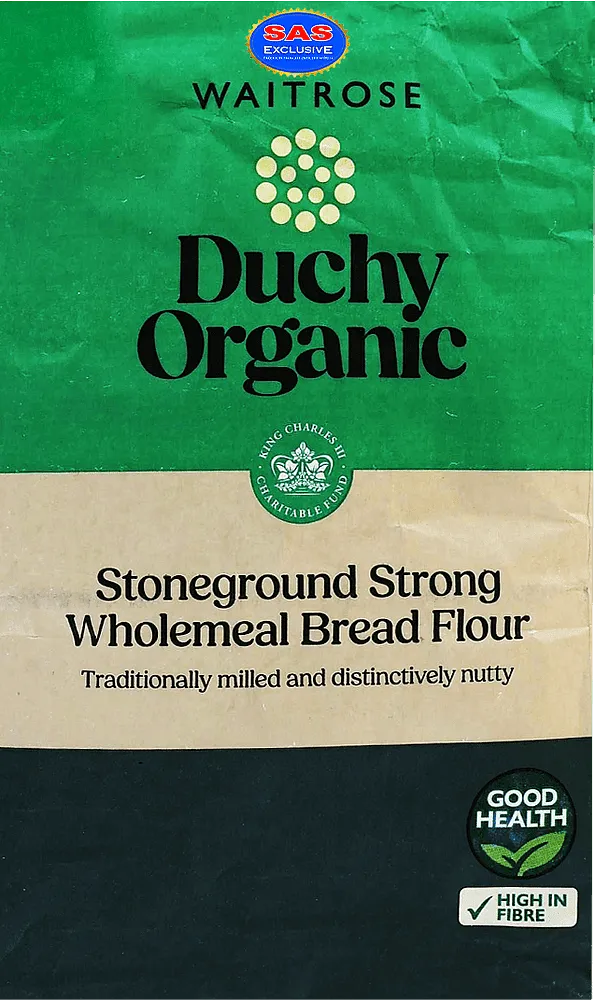Ալյուր ցորենի ամբողջահատիկ «Waitrose Duchy Organic» 1.5կգ