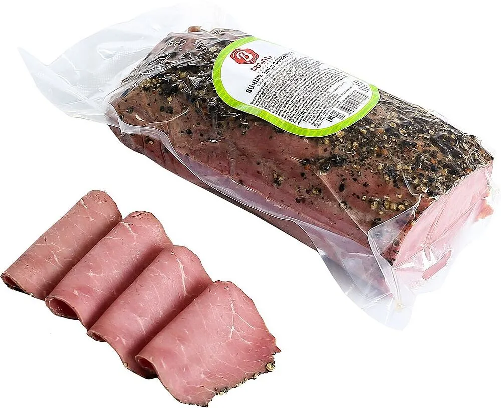 Beef fillet "Bacon Pastrami"