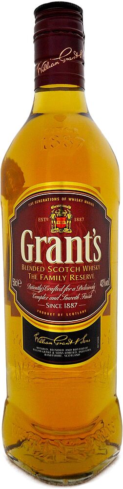 Վիսկի «Grant's The Family Reserve» 0.5 լ 