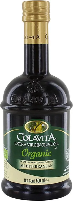 Olive oil "Colavita Extra Virgin Organic" 0.5l