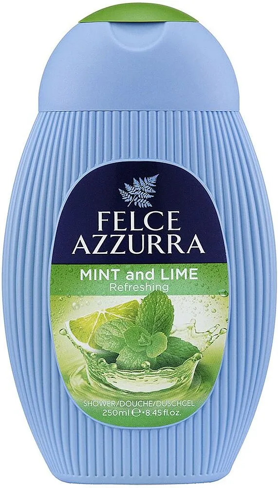 Shower gel "Felce Azzurra Mint & Lime" 250ml
