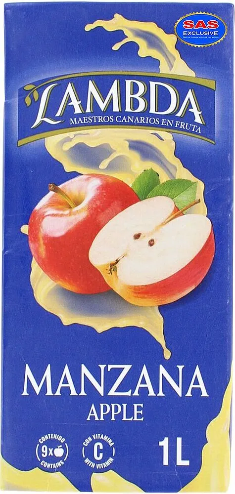 Juice "Lambda" 1l Apple
