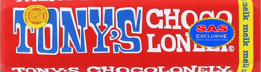 Milk chocolate bar "TONY'S Chocolonely" 50g
