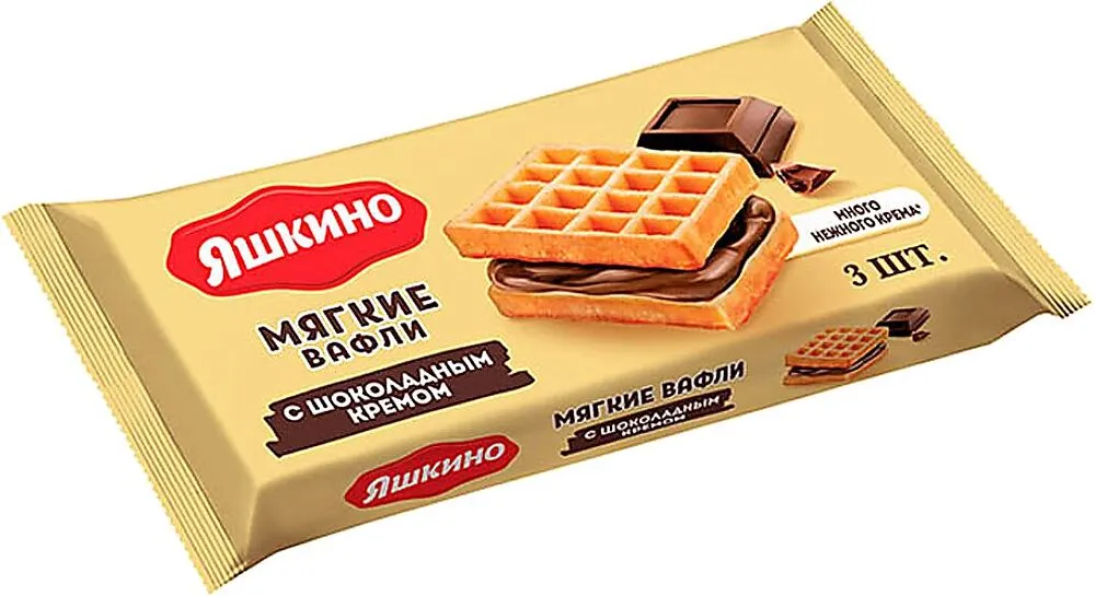 Wafer with chocolate cream "Yashkino" 120g
