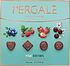Chocolate candies set "Pergale Berries" 117g