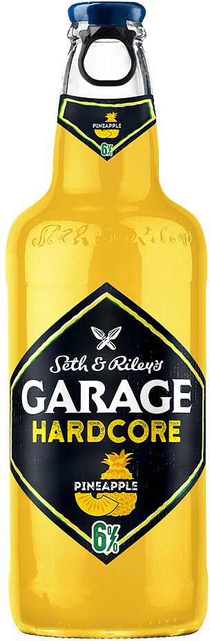 Ըմպելիք թույլ ալկոհոլային «Garage Hardcore» 0.4լ