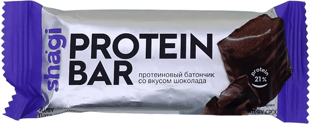Protein bar with chocolate flavor "Shagi" 40g