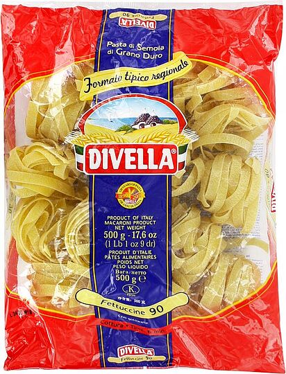 Pasta ''Divella Fettuccine № 90'' 500g