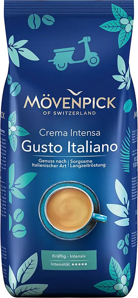 Кофе в зернах "Movenpick Gusto Italiano" 1000г