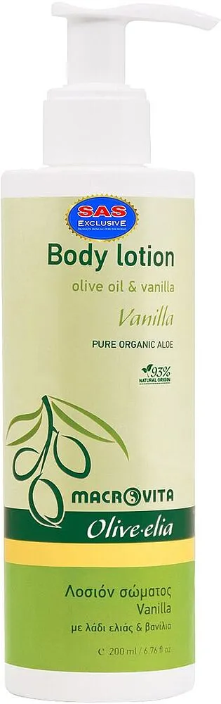 Body lotion "Macrovita" 200ml
