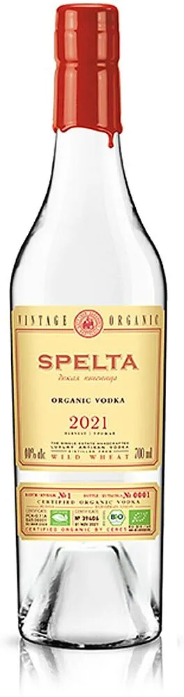 Vodka "Spelta Organic" 0.7l
