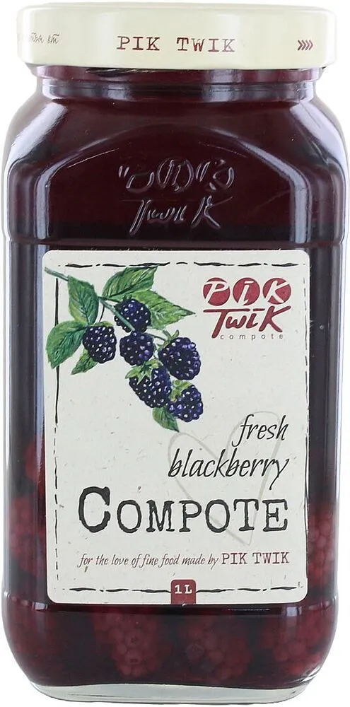 Blackberry compote "Pik Twik" 1l 
