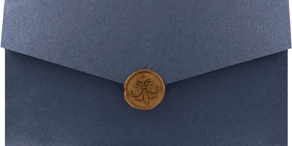 Gift envelope "The Perfect Gift With Love Blue"
