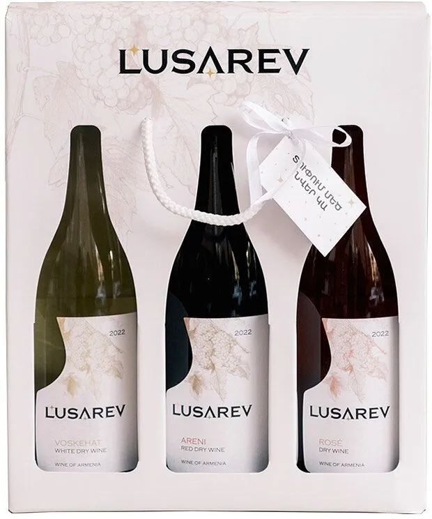 Wine collection "Lusarev" 3*0.75l