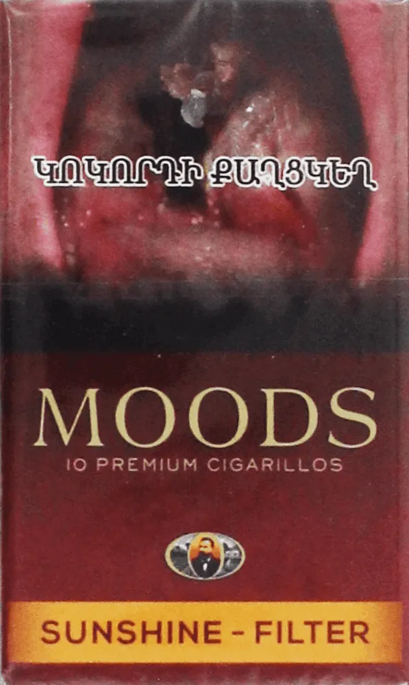 Cigarillos "Moods Sunshine Filter"