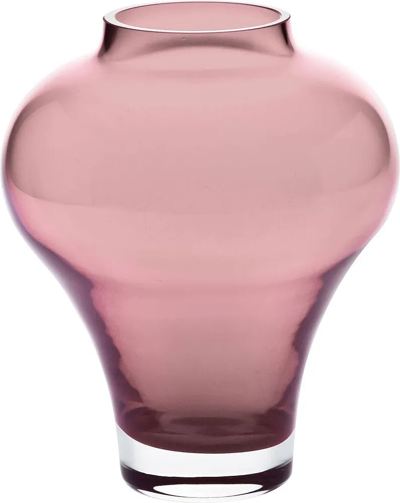 Glass flower vase "Krosno" 1pc
