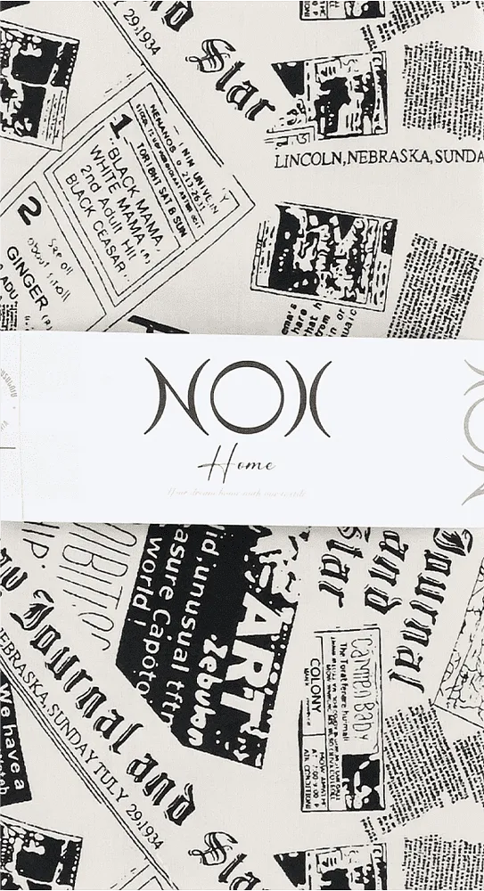 Pillowcase "Nox Home"
