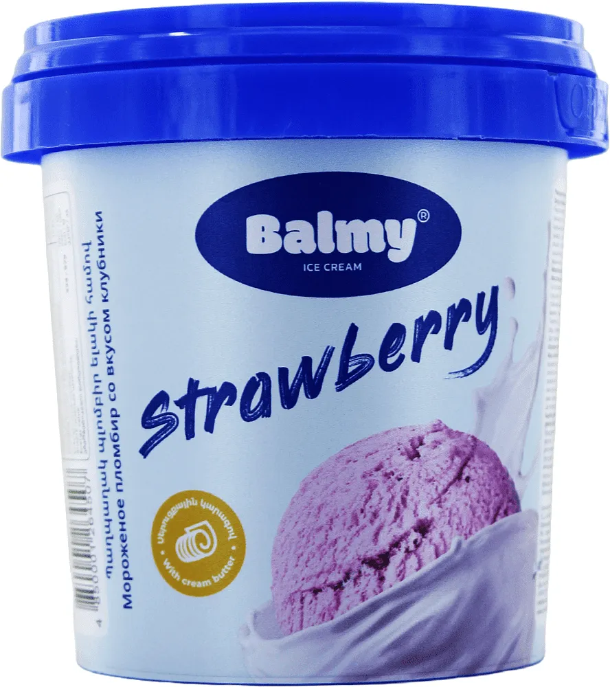 Strawberry ice cream "Marianna Balmy" 200g
