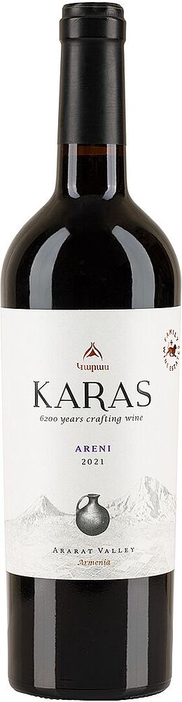 Вино красное "Karas Areni" 750мл 