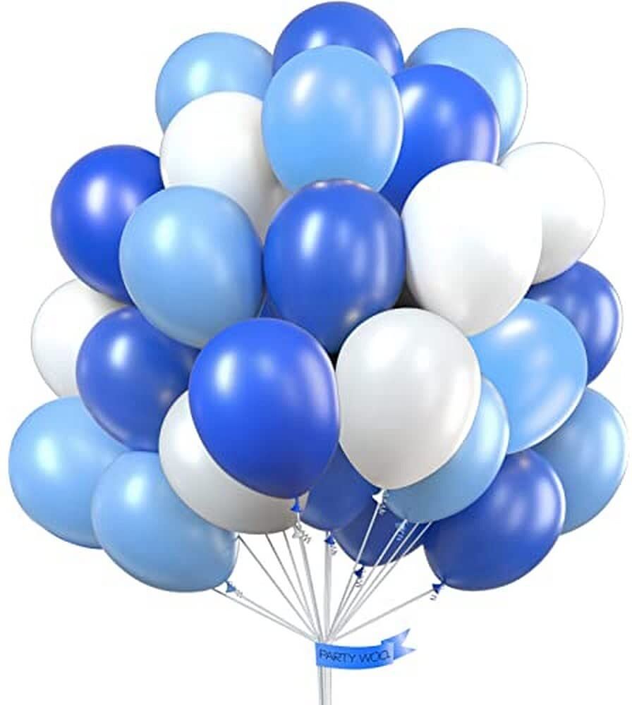 Воздушные шары с гелием 30шт
