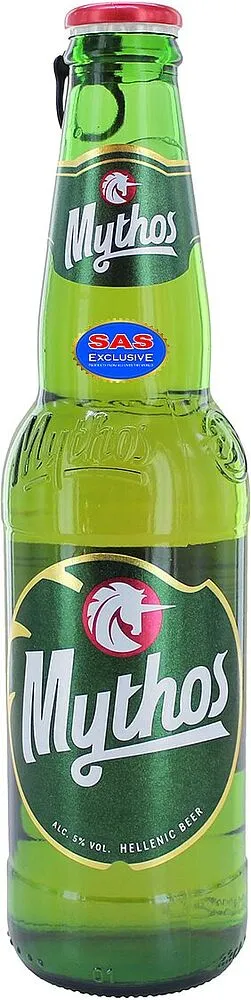 Beer "Mythos" 0.33l
