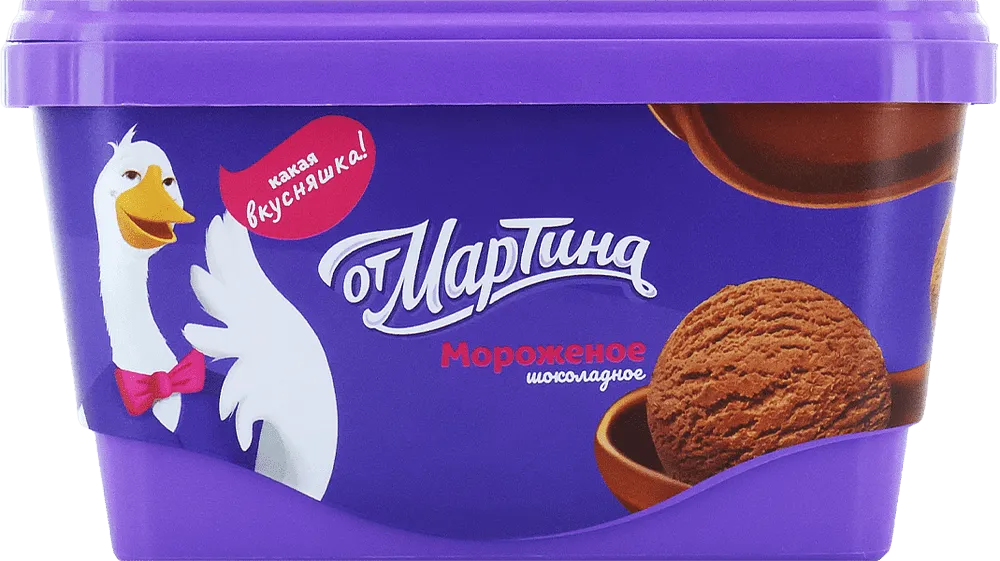 Chocolate ice cream "Ot Martina" 500g
