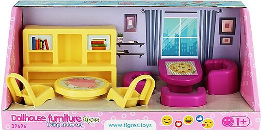 Խաղալիքների հավաքածու «Tigres Dollhouse furniture»
