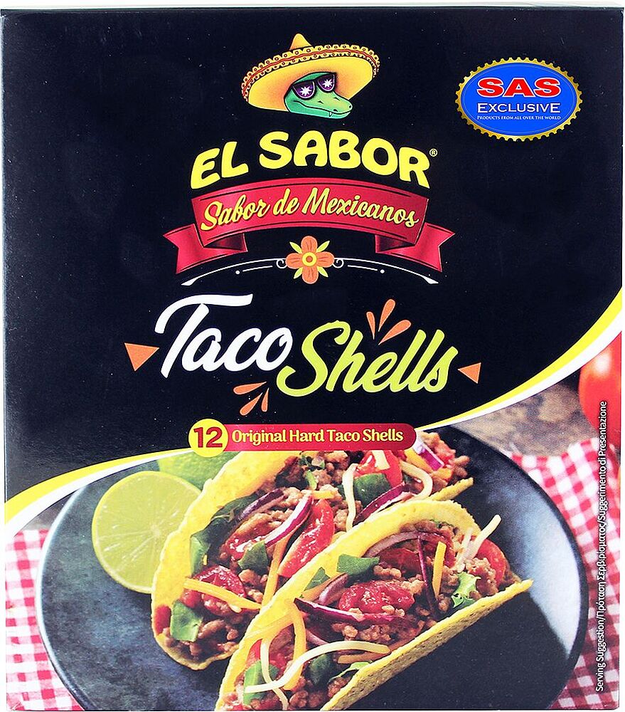 Taco shells "El Sabor" 150g
