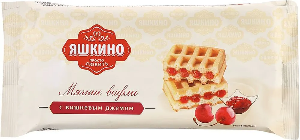 Wafer with cherry jam "Yashkino" 120g
