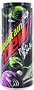 Refreshing carbonated drink with citrus & grape flavor "Mountain Dew Pitch Black" 330ml