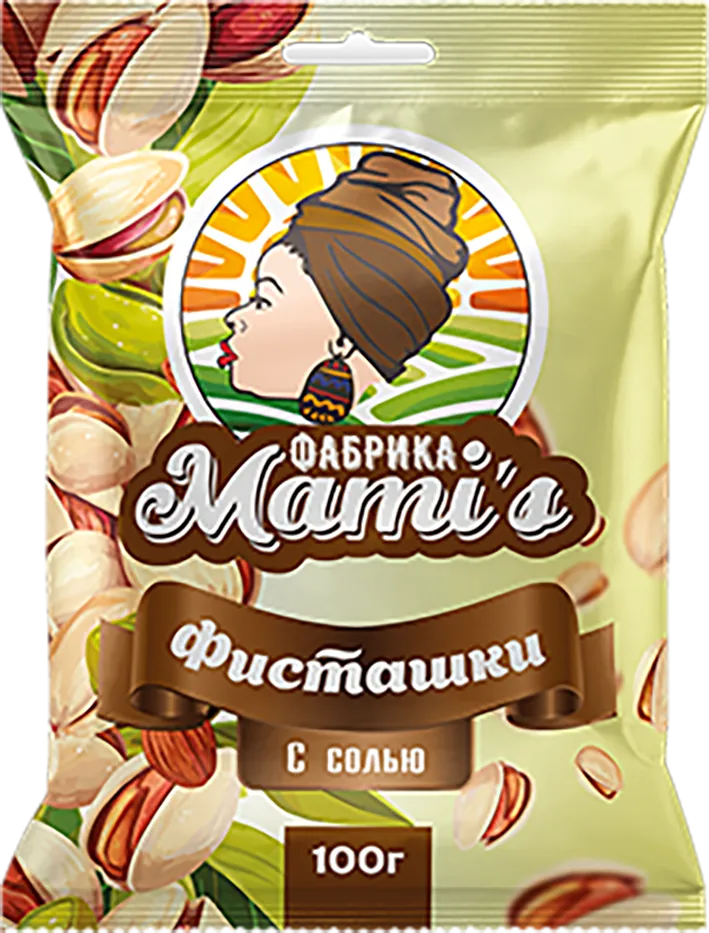 Salty pistachios "Fabrica Mamis" 100g
