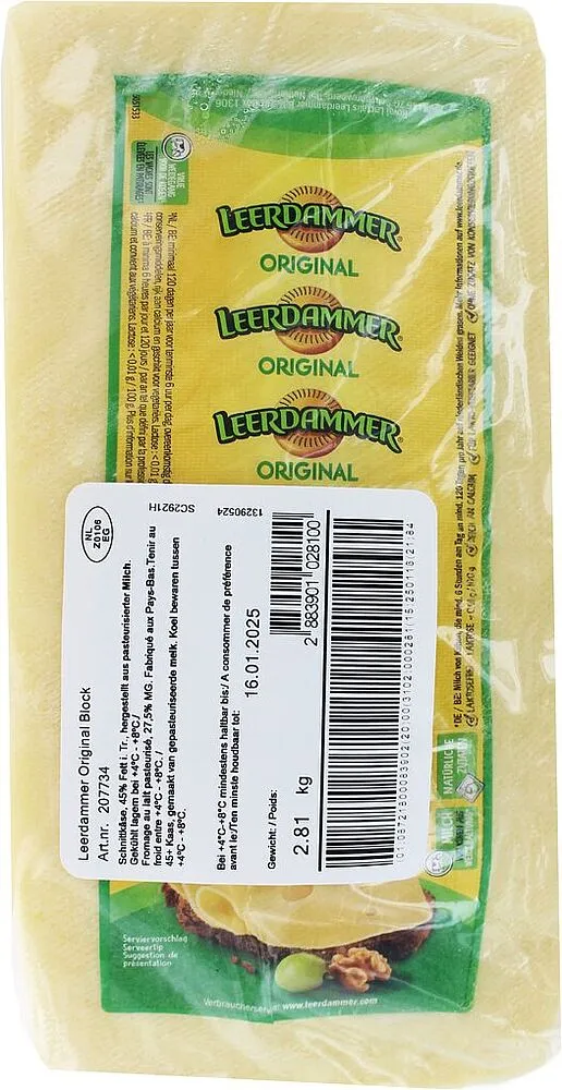 Cheese "Leerdammer Original" 
