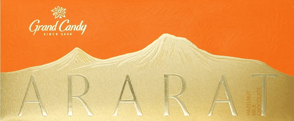 Chocolate bar with hazelnuts "Grand Candy Ararat" 90g

