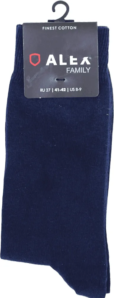 Blue socks "Alex Family"
