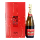 Շամպայն եւ բաժակ «Piper-Heidsieck Cuvee Brut» 0.75լ+ 2 բաժակ