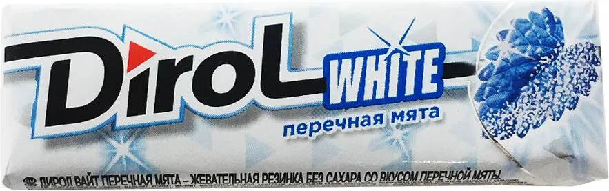 Մաստակ «Dirol White» 13.6գ Անանուխ կծու