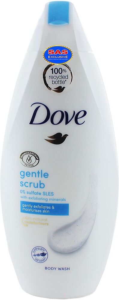 Shower gel "Dove Gentle Scrub" 225ml
